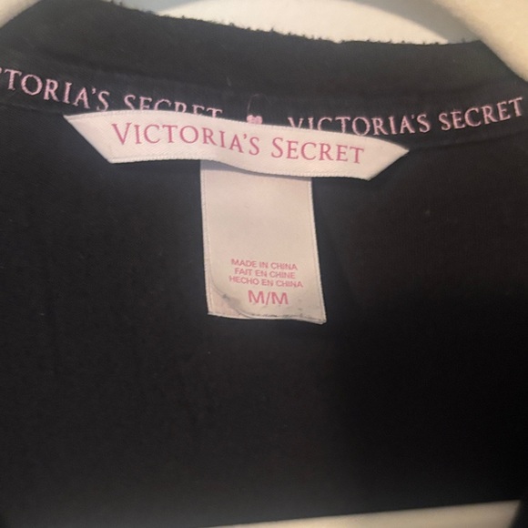 Victoria's Secret Gray and Black Pajama Set - Picture 3 of 4